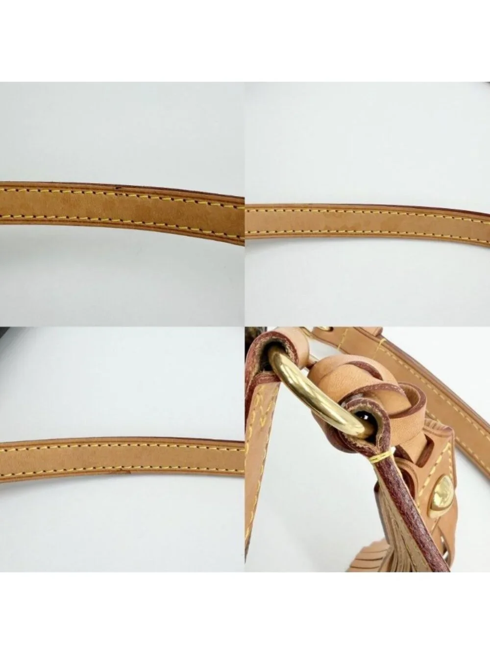Louis Vuitton Shoulder Bag Monogram Saint Cloud Crossbody Brown Gold